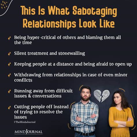 sabotage dating